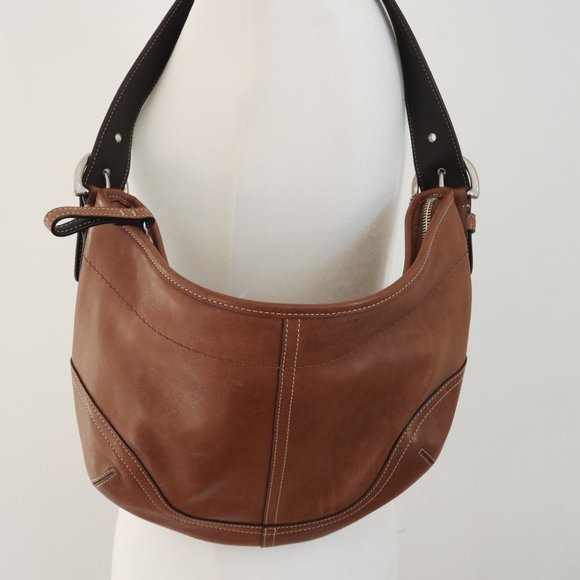 Coach Handbags - Coach Soho tan leather hobo bag